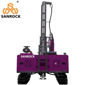 Wholesale Highway Guardrail Piling Machinery with 6000 KG Capacity and 30m Drilling Depth from china suppliers