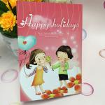 Custom Offset Printing Musical Paper Greeting Cards 30 Seconds Audio Playing