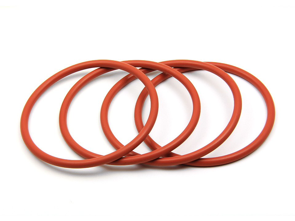 O Shaped Silicone Rubber Flat Rings , Silicone Seals And Gaskets For Petroleum Machinery