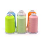 27 Colors Polyester 150D/2 Luminous Thread for Jean Sewing Reflective Embroidery