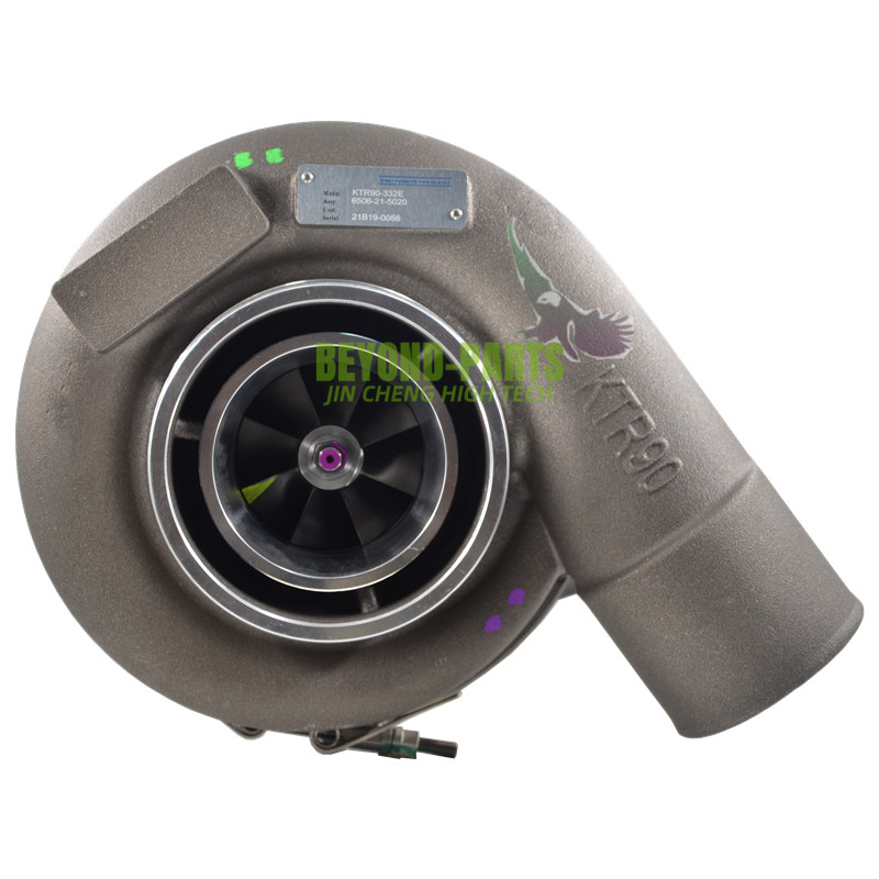 Komatsu PC400-7 Excavator Parts 6D125 Engine Turbo Turbocharger 6506-21-5030 6506-21-5020