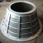 SS 304 316L Wedge wire centrifuge basket for centrifuge machine