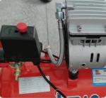 70dB Red Dual Piston Air Compressor 112MM Direct Driven Type