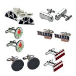 Metal Soft Enamel Suit Shirt Engraved Logo Tie Clips Stainless Steel Custom Men