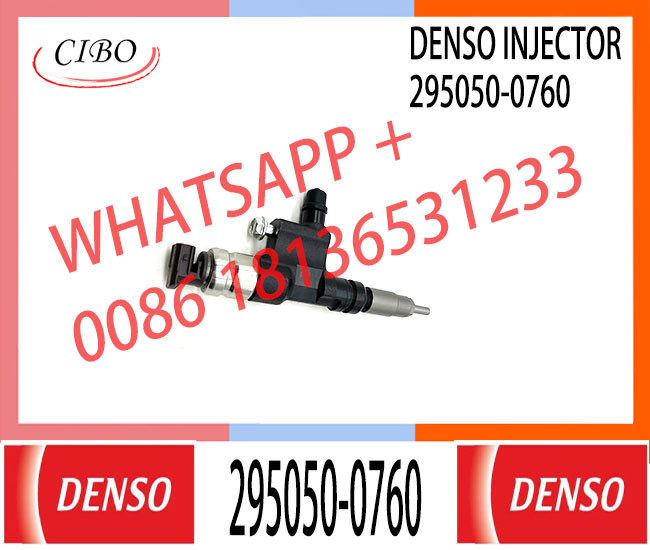 Common Rail Injector 23670-E9260 295050-0760 for Toyota Dyna XZU610D-TWTMB3 N04C diesel injector 23670-E9260 295050-0760