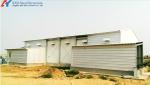 Prefabricated Light Weight Steel Structure Chicken House Shed ISO9001 CE