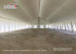 Custom Durable Curved Tent For Church Event With Clear Windows
