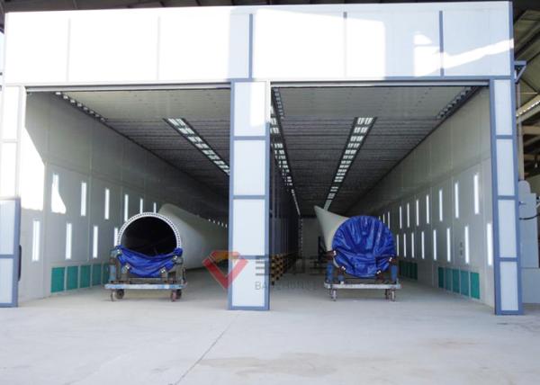 Painting Booths For Wind Energy Industry Wind Turbine Tower Spray Booth Meets