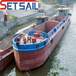 Customized High Capacity River Sand Transportation Barge Self Propelled and