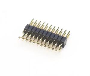 Wholesale Dual Row 1.27mm Pin Header SMD SMT Right Angle PA6T PA9T LCP from china suppliers