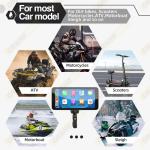 6.3inch Motorcycle Navigation Device Android Motorcycle Car Play Waterproof Loop