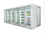R404a Refrigerant Cold Storage Room With Back Loading For Supermarket