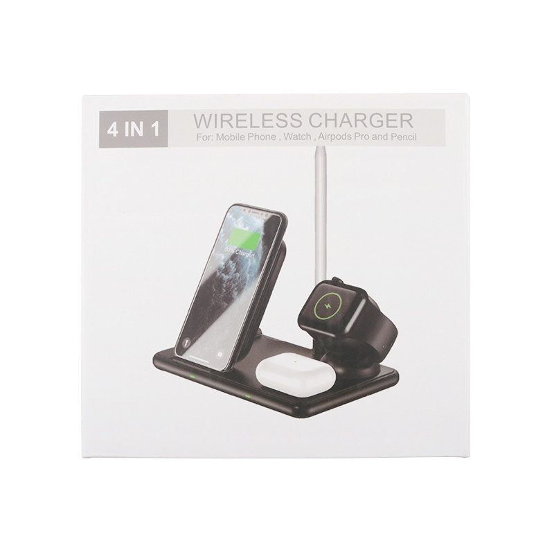 15W Fast Charge Wireless Charging Pad with Working Frequency 100-205KHZ