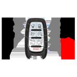 5 Button Smart Keyless Remote Key Fob For Chrysler Pacifica