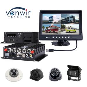 Wholesale AI MDVR 4CH 1080P H.265 HHD Mobile DVR Dashcam Recorder GPS Mobile from china suppliers