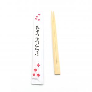 China 7inches 8inches 9inches custom printed bamboo disposable chopsticks on sale