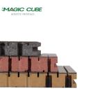 20mm Thickness Grooved Wood Panel Acoustic Customized Design For Walls And