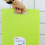 Non Slip Green Fruit Plastic Chopping Board Mat For Kitchen