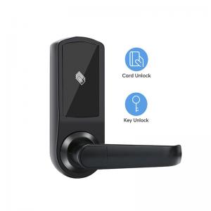 China Smart Deadbolt RFID Key Card Door Locks Security Mortise Door Lock for Home Hotel Apartment on sale