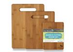 Totally Bamboo Kitchen Supplies Mini Wood Cutting Board With Handle Antibacteria