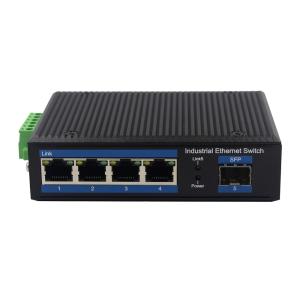 Wholesale NF514G-SFP Sfp Slot 4 Port Unmanaged Ethernet Switch Redundant Power Inputs Industrial Fiber Switch from china suppliers