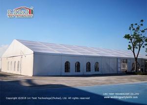 Wholesale 20m Span Width Outdoor Event Tents With PVC Sides Hard Walls For Catering from china suppliers
