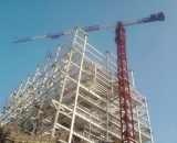 Tower Crane QTZ63 Luffing Crane Equipped with Safety Devices including Height