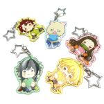Custom shape factory made acrylic plastic epoxy non clear keychain resin glitter