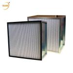 Hospital H11 H12 H13 Deep Pleated Air Filter Box 24X24X12 Inch