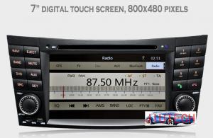 7''Car Stereo Auto radio GPS Navigation Headunit forMercedes Ben-z E-Class W211(2002-2008)