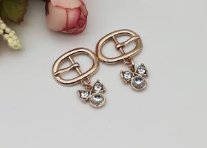Wholesale Zinc Alloy Beautiful Fashion Rhinestone Shoe Repair Buckles For Women Shoes from china suppliers