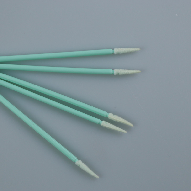 75mm Cleanroom Lint Free Preciosion Mini Pointy Foam Tip Swab for Slot Clean