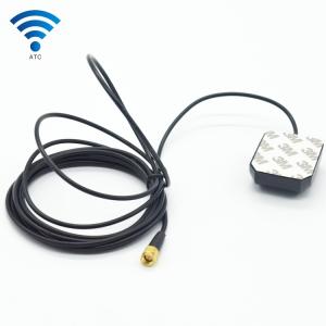 Wholesale RG174 178 Cable GPS Antenna for Car , Active High Gain Patch Antenna GPS Auto Antenna from china suppliers