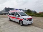 Gasoline Mercedes Benz Ambulance 7 Seat Front Mounted 4×2 Automatic Transmission
