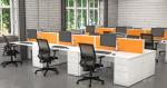 Water Proof Standard Office Table With Drawer Two - Six Office Desk Dividers