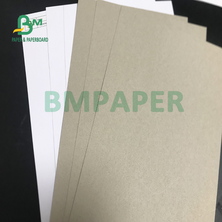 250gsm C1S Grey Back Board One Side Glossy Coated 42inch 45inch