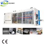 Used fully automatic disposable thermocol lunch box machine pet egg tray machine