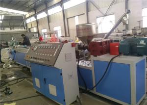 Wholesale High Speed Two Screw Plastic Profile Extrusion Line For PVC Window And Door Profile from china suppliers