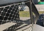 Flexibility Anti Acid Rope Safety Netting Customized 2.0 Mm Wire