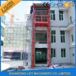 Hydraulic Vertical Warehouse Industrial Lifts Elevators with 10 m Guide Rail CE