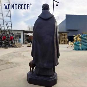 China Wonders  Missionary Bronze Statues Sculpture Modern Life Size on sale