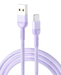 Wholesale ODM 3 in 1 Nylon Braided Fast USB Data Cable 5V2.4A from china suppliers