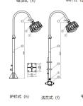 Explosion Proof High Bay Light GYD6101 for zone 1/2&21/22 50W 120lm/W 100-240VAC