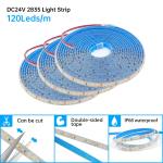 COB Lighting Strip 110v220v 8mm 120leds 4000K IP67 Waterproof Die-Cutting Board
