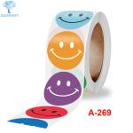 OEM ODM Custom Sticky Labels silk screen 3 Inch Thank You Stickers