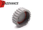 Factory Direct Tyco HDC16-6 Deutsch HD10 Series Gray Dust Cap For 6 Way