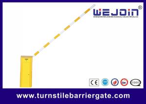 Wholesale 0.6s Automatic Vehicle Barrier Gate AC 220V Bi - Direction Boom Holder Design from china suppliers