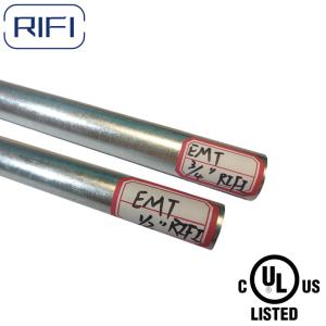 Wholesale RIFI UL Listed Hot Dipped Galvanized EMT Conduit Pipe for Electrical Metallic Tubing from china suppliers