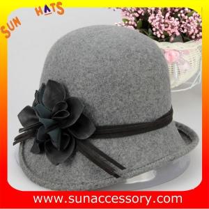 Wholesale 0402 Sunny hats unique charchaol wool felt hats for ladies ,Shopping online hats and caps wholesaling from china suppliers