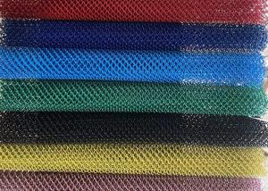 Wholesale Painting Decorative Wire Mesh , Metal Mesh Fabric Curtain For Bars Screen from china suppliers